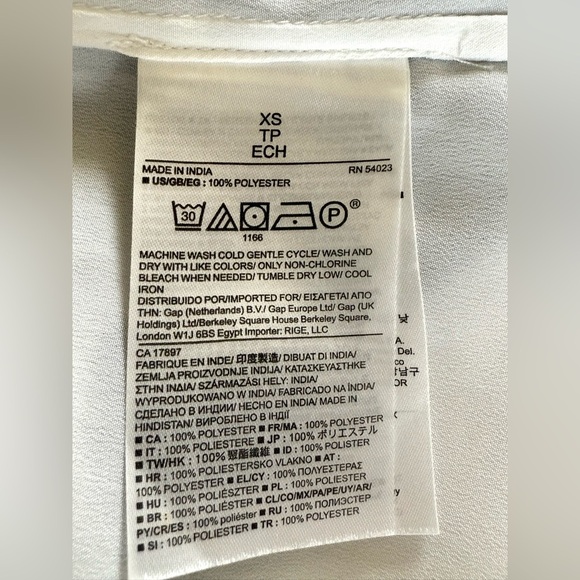 Banana Republic Black & White Sleeveless Colorblock Top XS - Picture 2 of 7